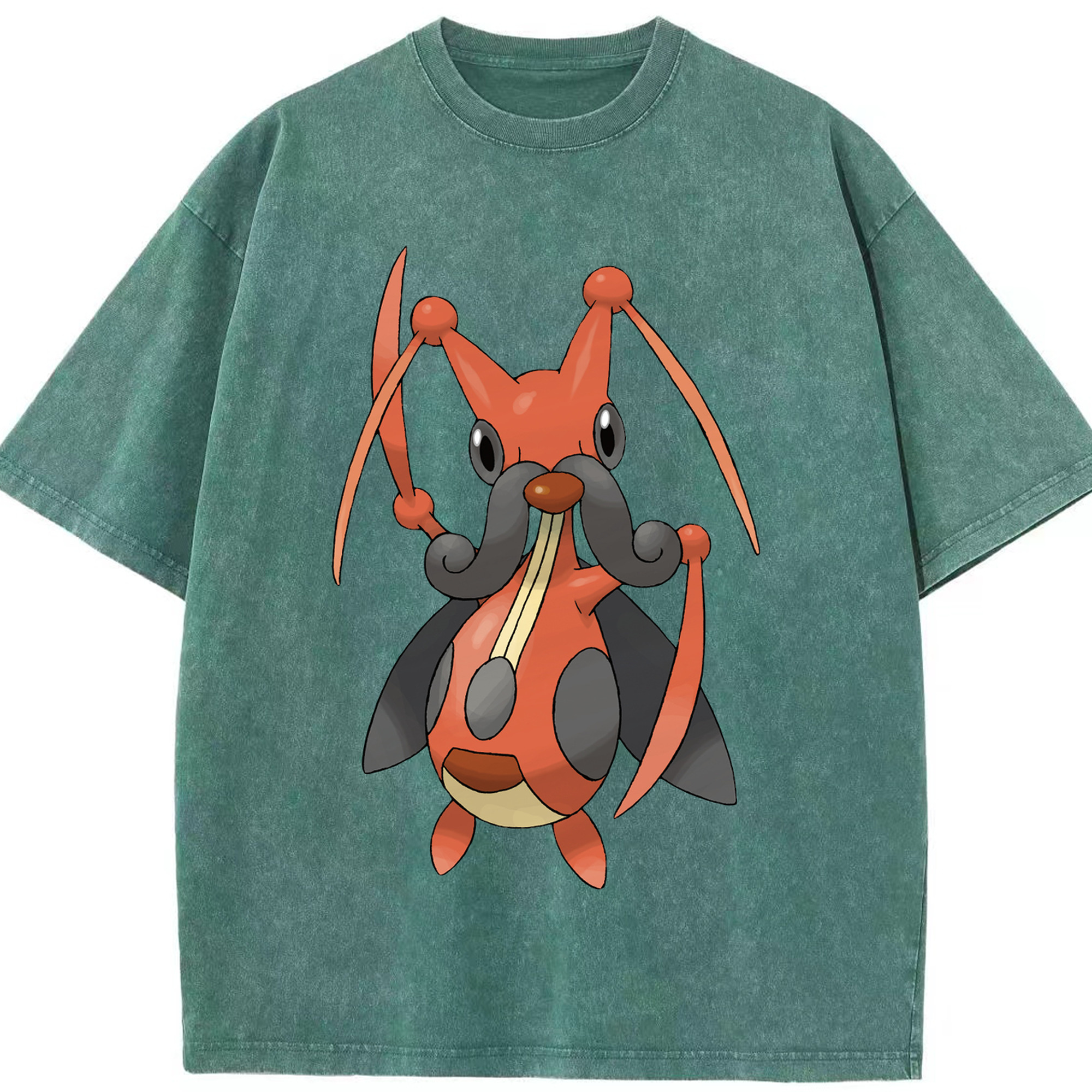 （画像用） ポケットモンスター Pokémon 綿100% ヴィンテージ風 半袖Tシャツ（フロントプリント）